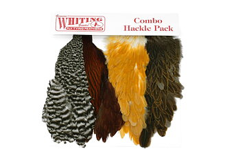Whiting Combo Hackle Pack - Soft Hackle