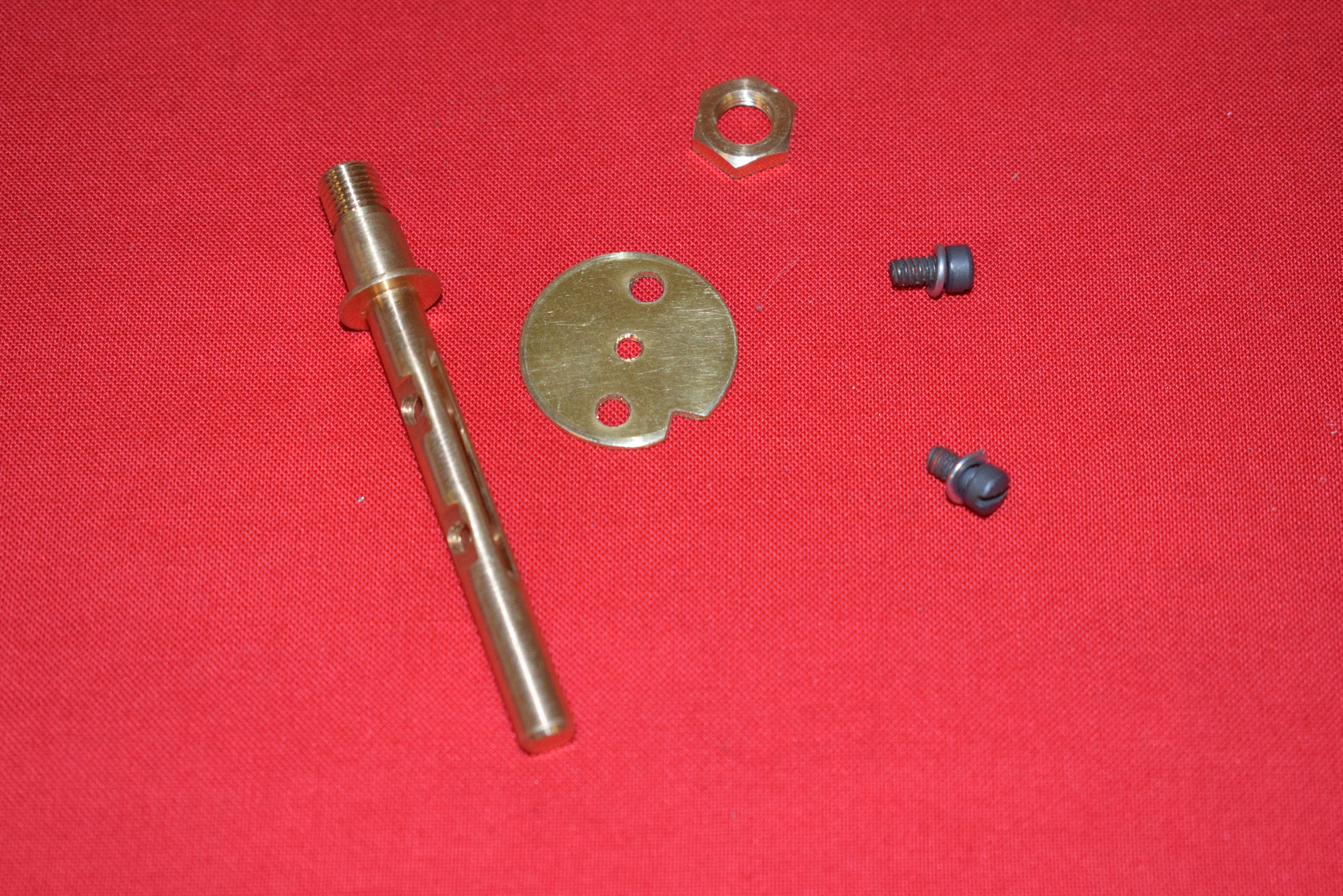 Throttle shaft kit Schebler HX 31/32"  model, oversize.