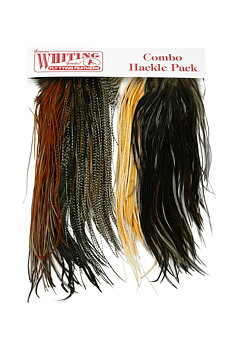 Whiting Combo Hackle Pack - Dry Fly Saddle