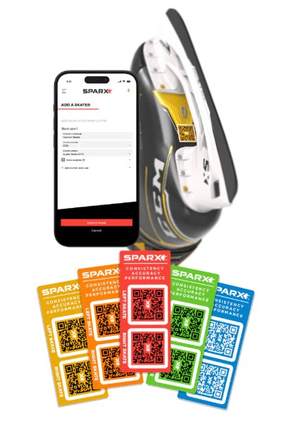 QR Code package for skates - 3