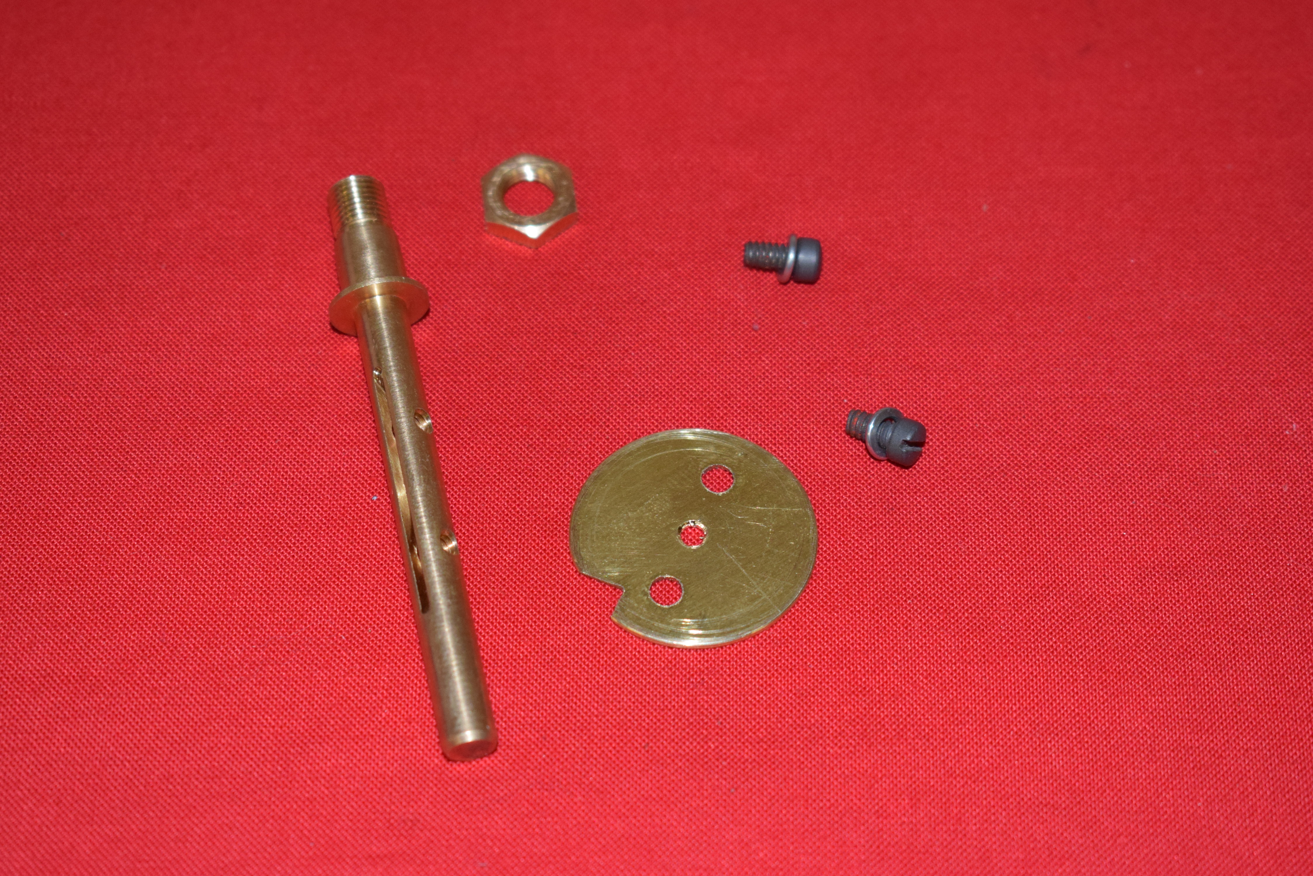 Throttle shaft kit Schebler HX 1 1/8"  model, oversize.