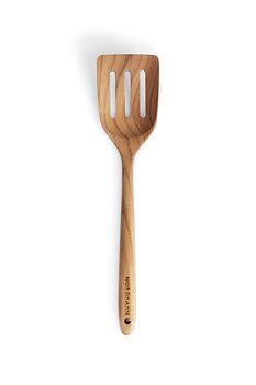 Nordhamn Stekspade Perforerad Teak 34 cm