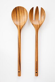 Nordhamn Salladsbestick Teak 34 cm