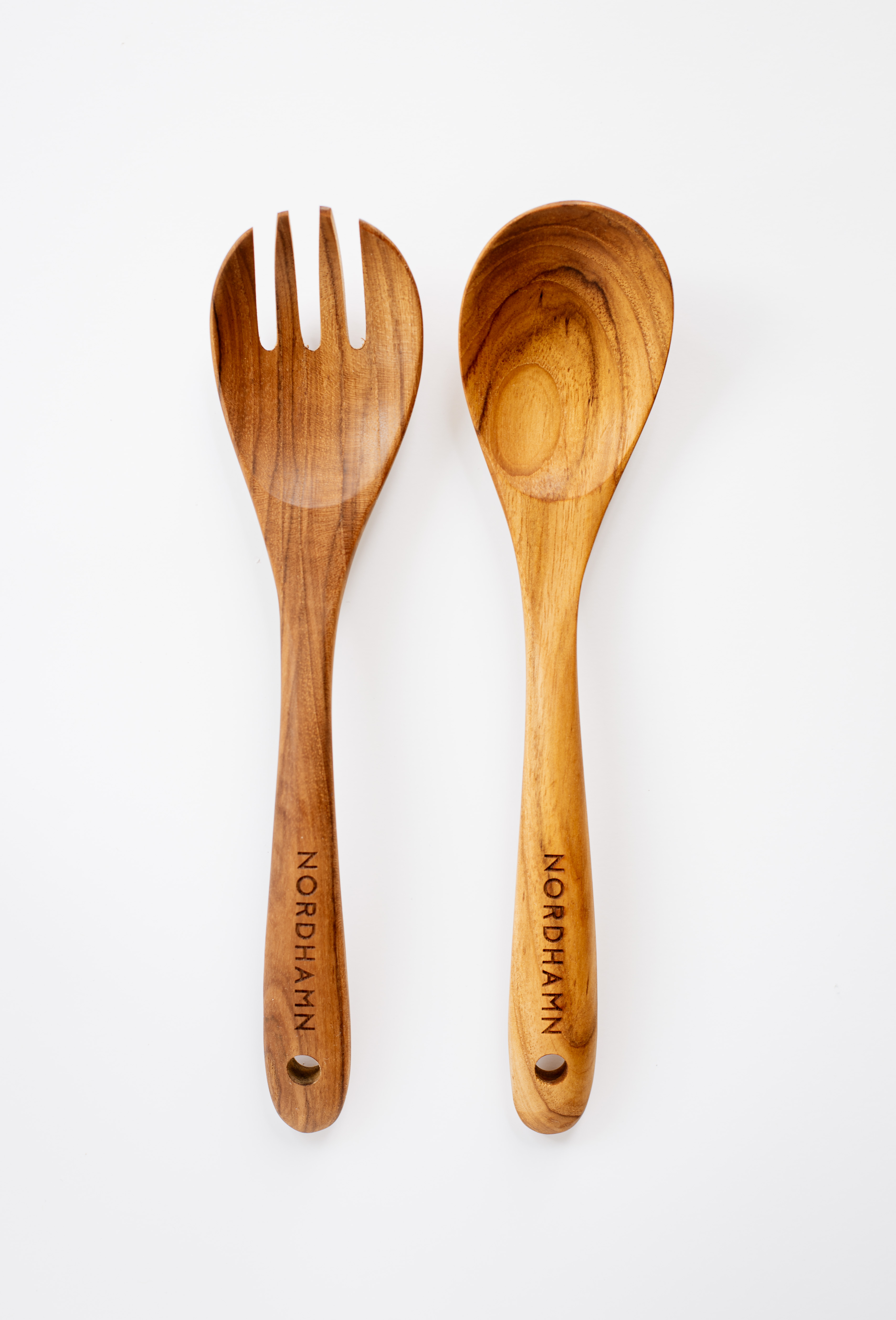 Nordhamn Salladsbestick Teak 23 cm