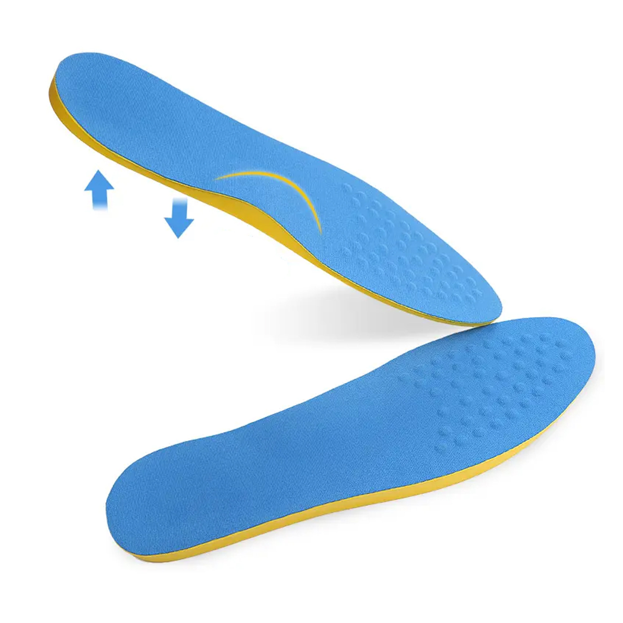 Shoe inserts - 1 pair - Orthopedic inserts for supination and O/X leg position - 3