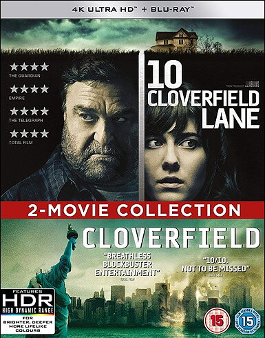 Cloverfield / 10 Cloverfield Lane: 2-Movie Collection (BLU-RAY 4K ULTRA HD + BLU-RAY)