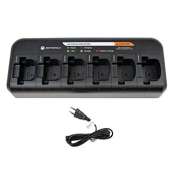 Motorola Multi-Unit Charger,Euro plug, 6 bay