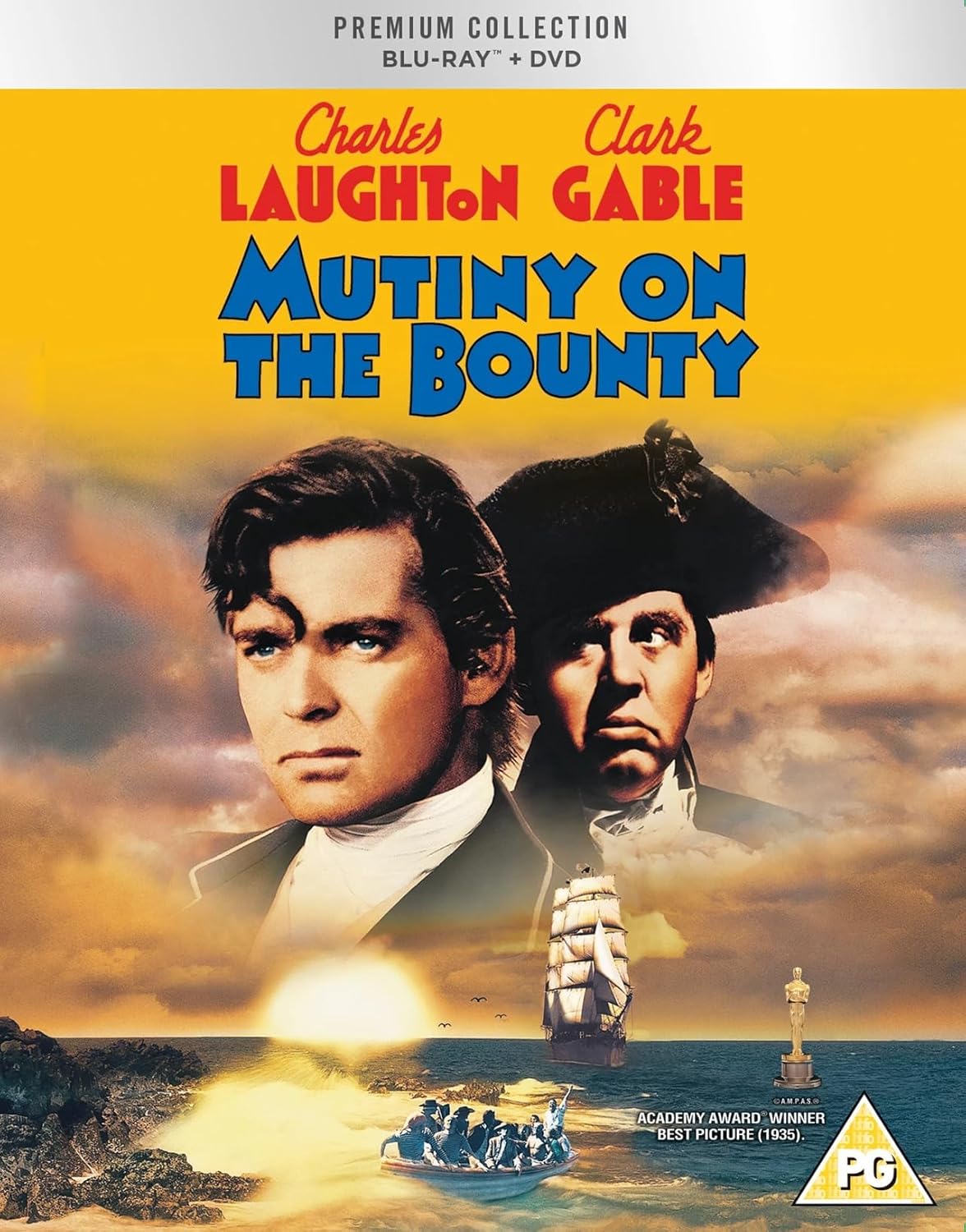 Mutiny On the Bounty (Premium Collection) (ej svensk text) (Blu-ray + DVD)