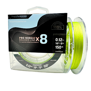 Armada Pro Nordic Braided line 8X Chartreuse 150 m