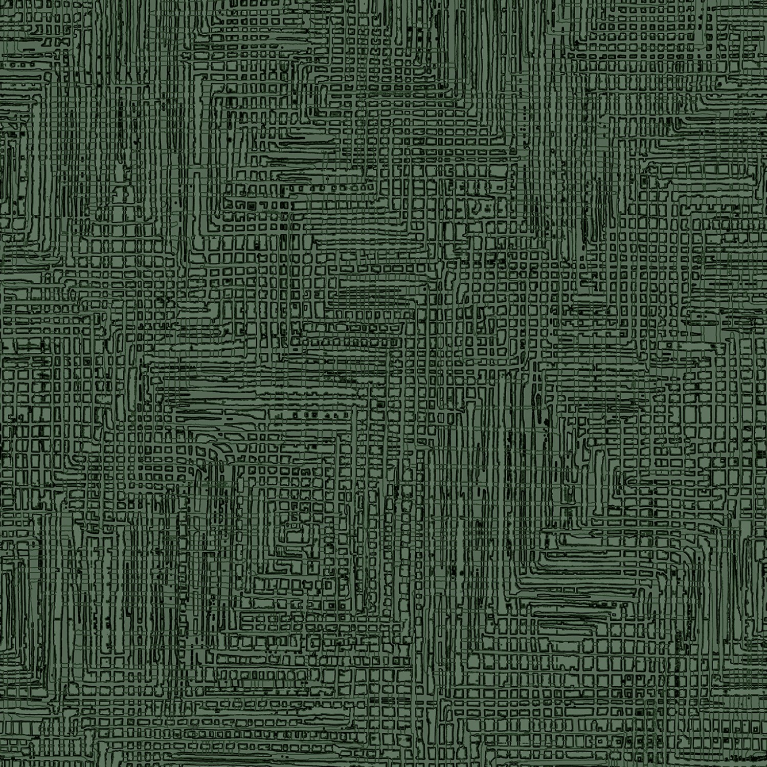 Tyg - Grass roots Texture - hunter/mörkgrön (30 x 110 cm)