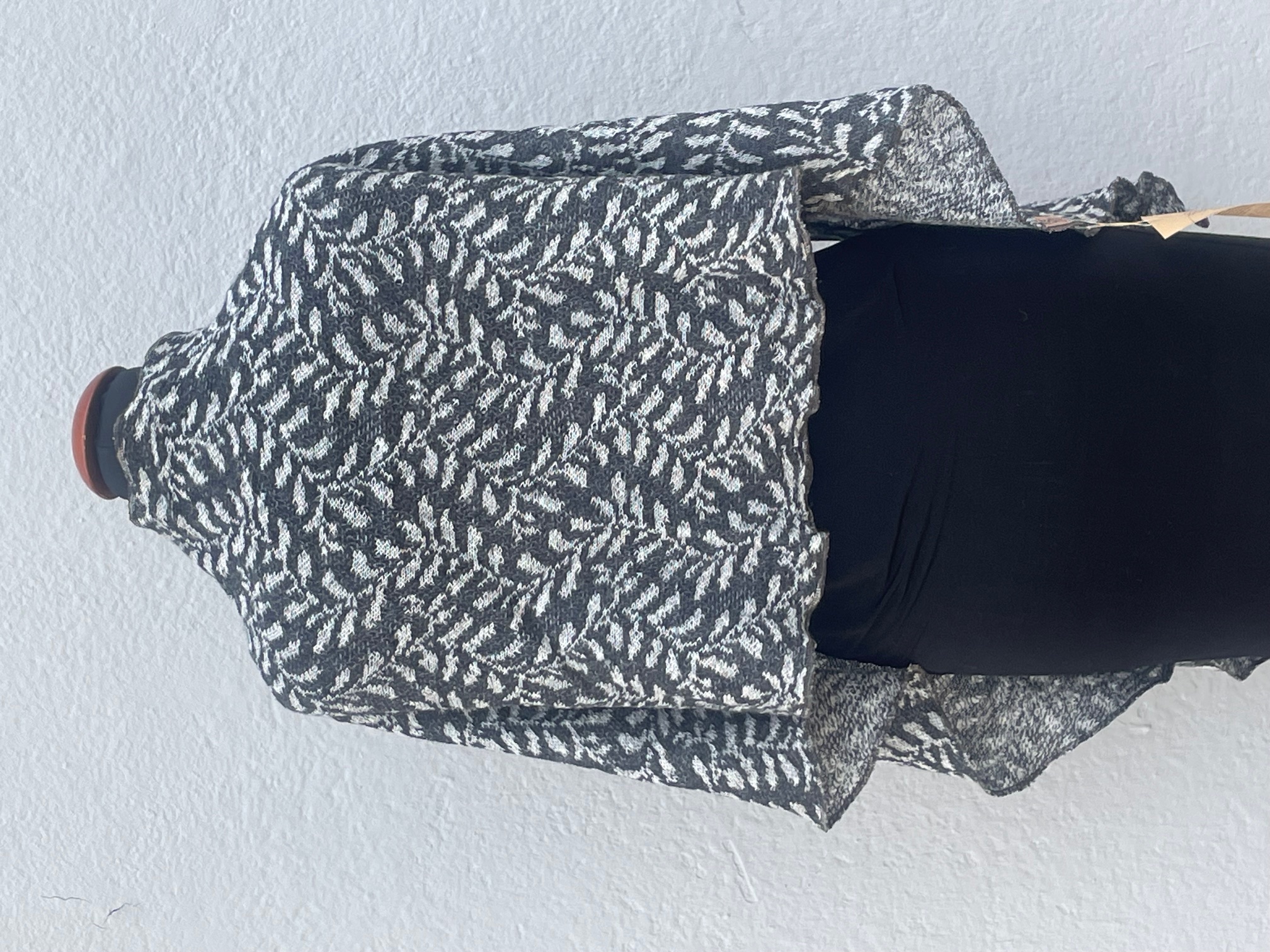 Hoby sjal.  Färg: Ål/segel - 3