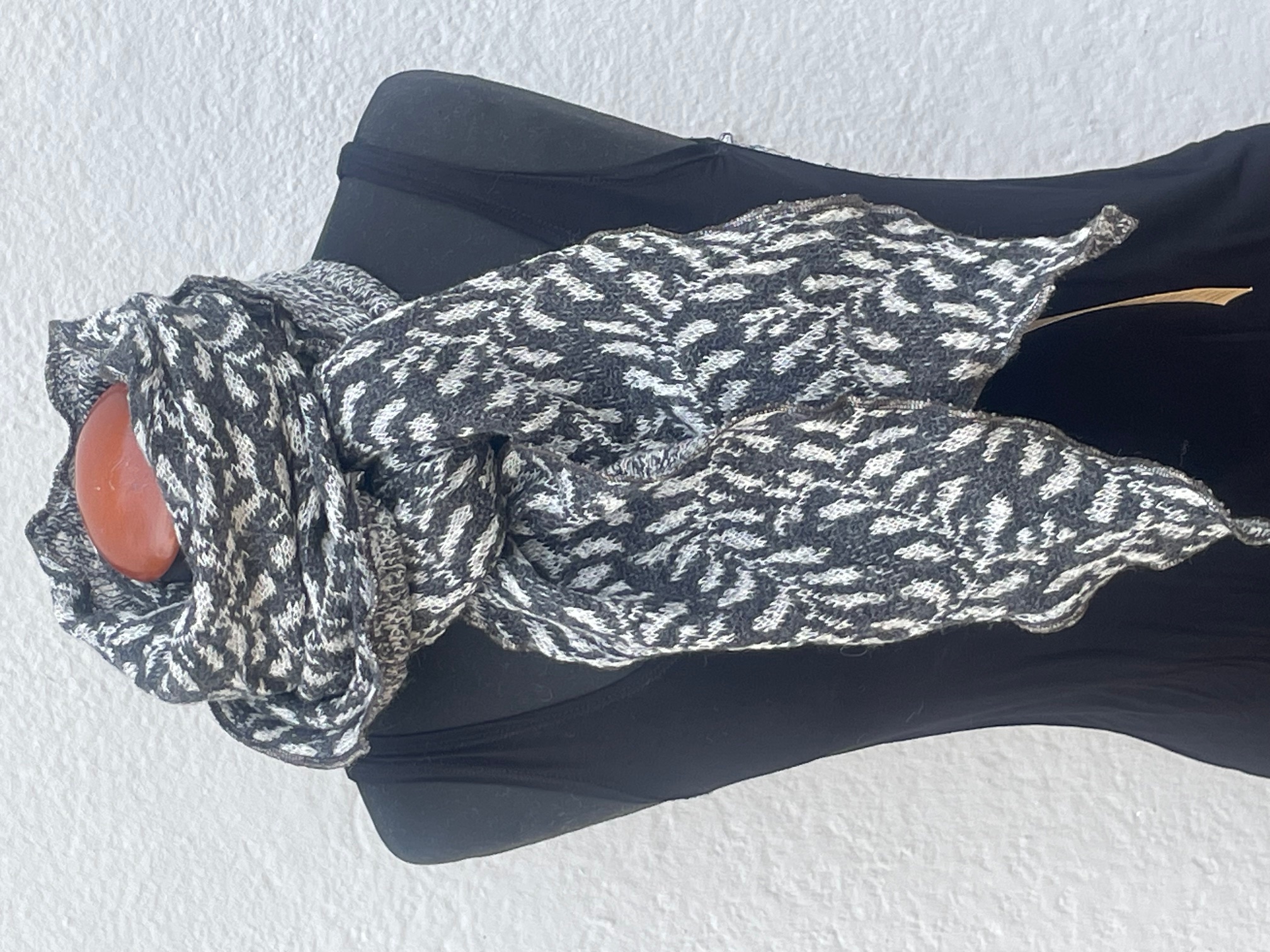 Hoby sjal.  Färg: Ål/segel - 2