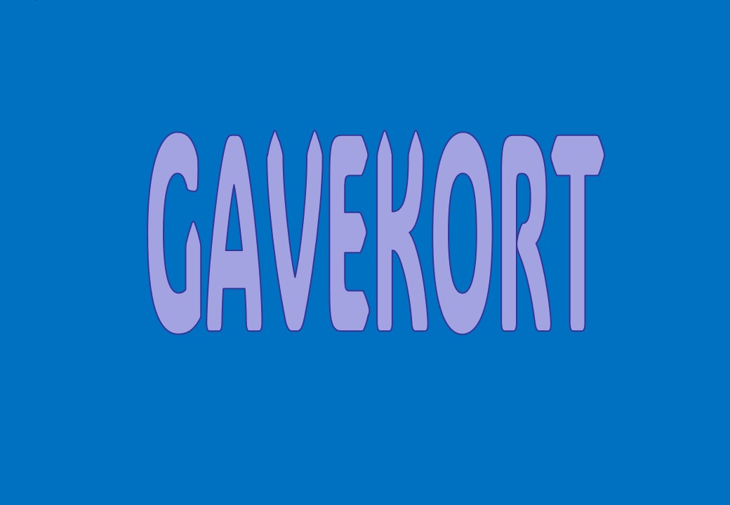 Gavekort 1