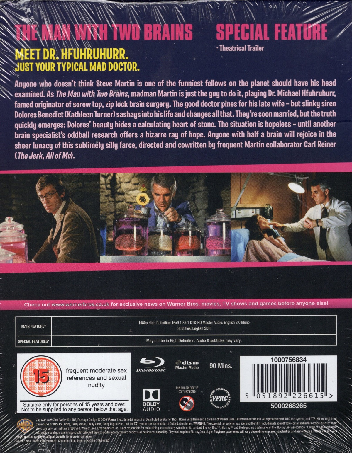 Man With Two Brains (Premium Collection) (ej svensk text) (Blu-ray) - 2
