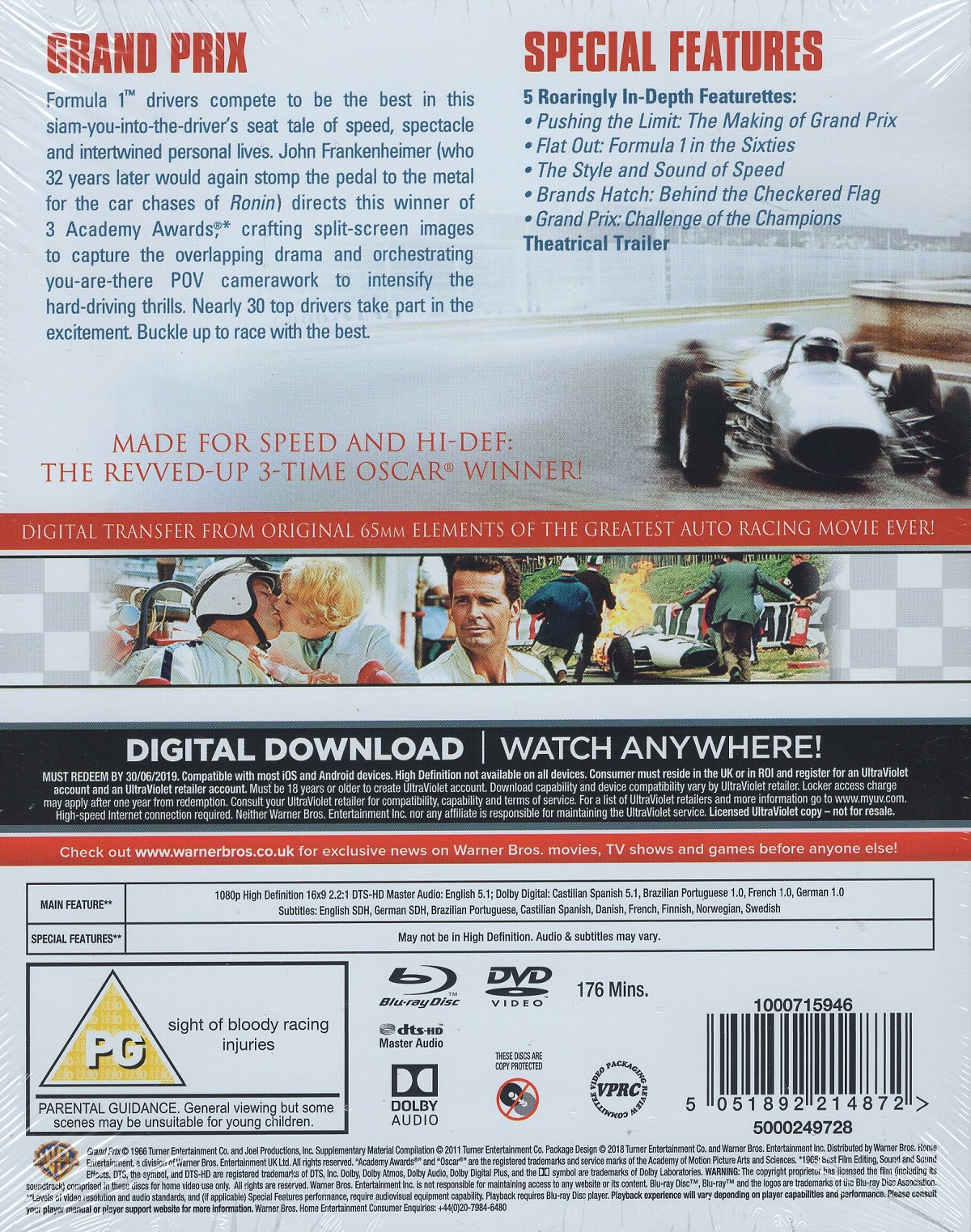 Grand Prix (Premium Collection) (Blu-ray + DVD) - 2