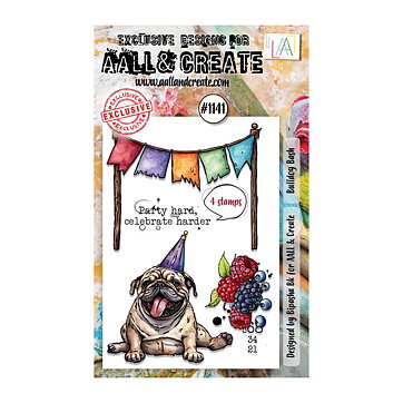 Aall and Create Clear Stamps - Bulldog Bash #1141 A6