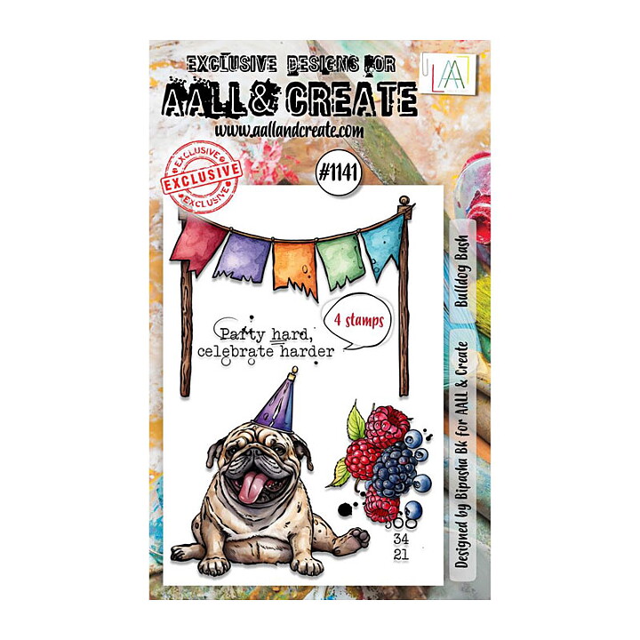 Aall and Create Clear Stamps - Bulldog Bash #1141 A6