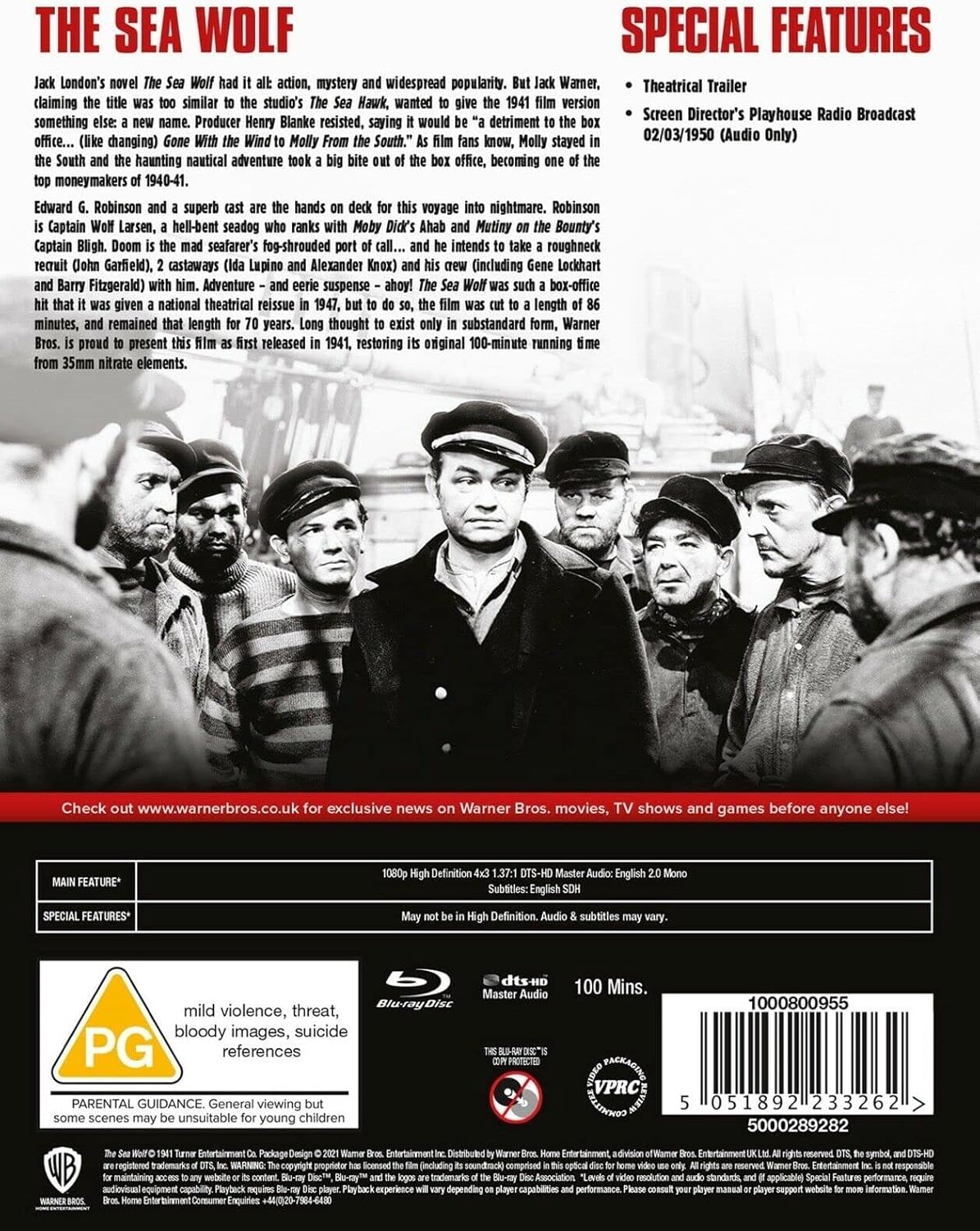 The Sea Wolf (Premium Collection) (ej svensk text) (Blu-ray) - 2