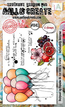Aall and Create Clear Stamps - Inflateably Awesome #1143 A6