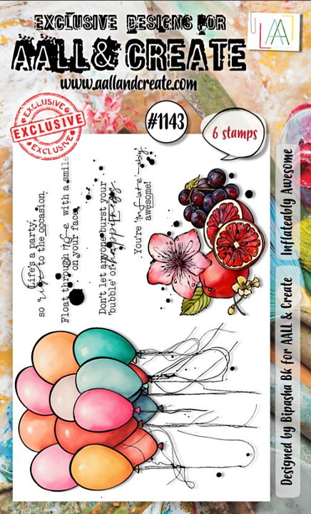 Aall and Create Clear Stamps - Inflateably Awesome #1143 A6