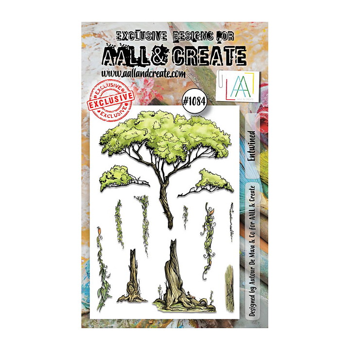Aall and Create Clear Stamps - Entwined #1084 A6