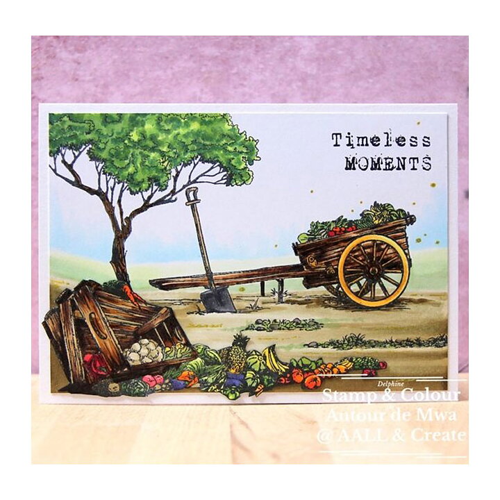 Aall and Create Clear Stamps - Entwined #1084 A6