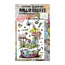 Aall and Create Clear Stamps - Aubergine Lodge #1087 A6