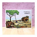 Aall and Create Clear Stamps - Fruit Cart Express #1088 A6