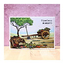 Aall and Create Clear Stamps - Fruit Cart Express #1088 A6