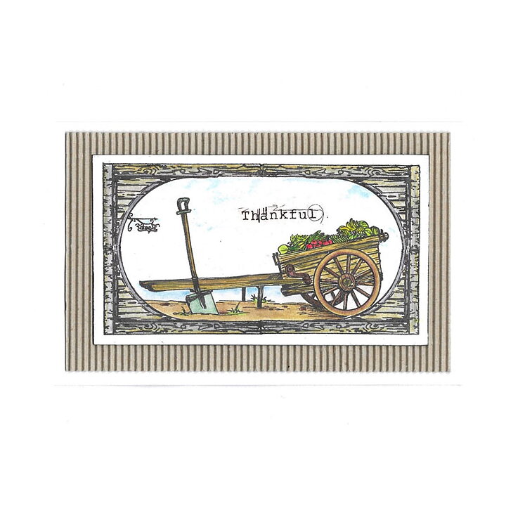 Aall and Create Clear Stamps - Fruit Cart Express #1088 A6