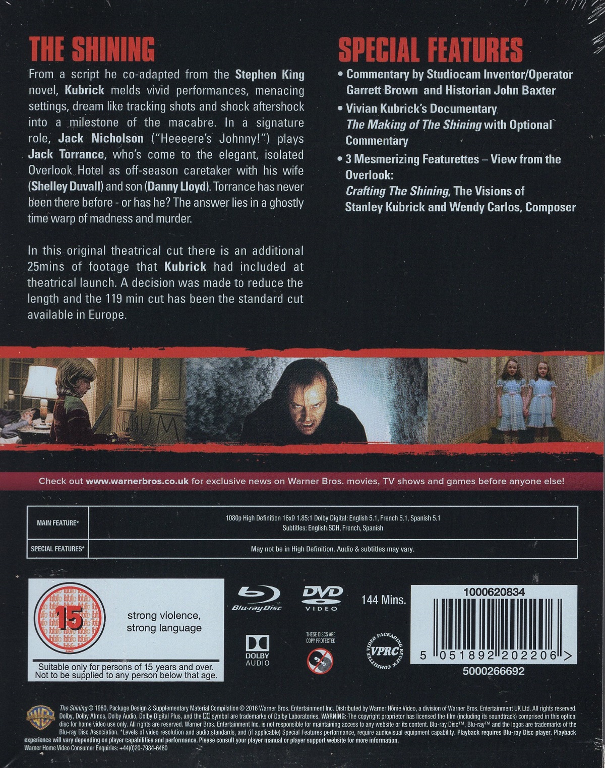 The Shining (Premium Collection) (ej svensk text) (Blu-ray + DVD) - 2