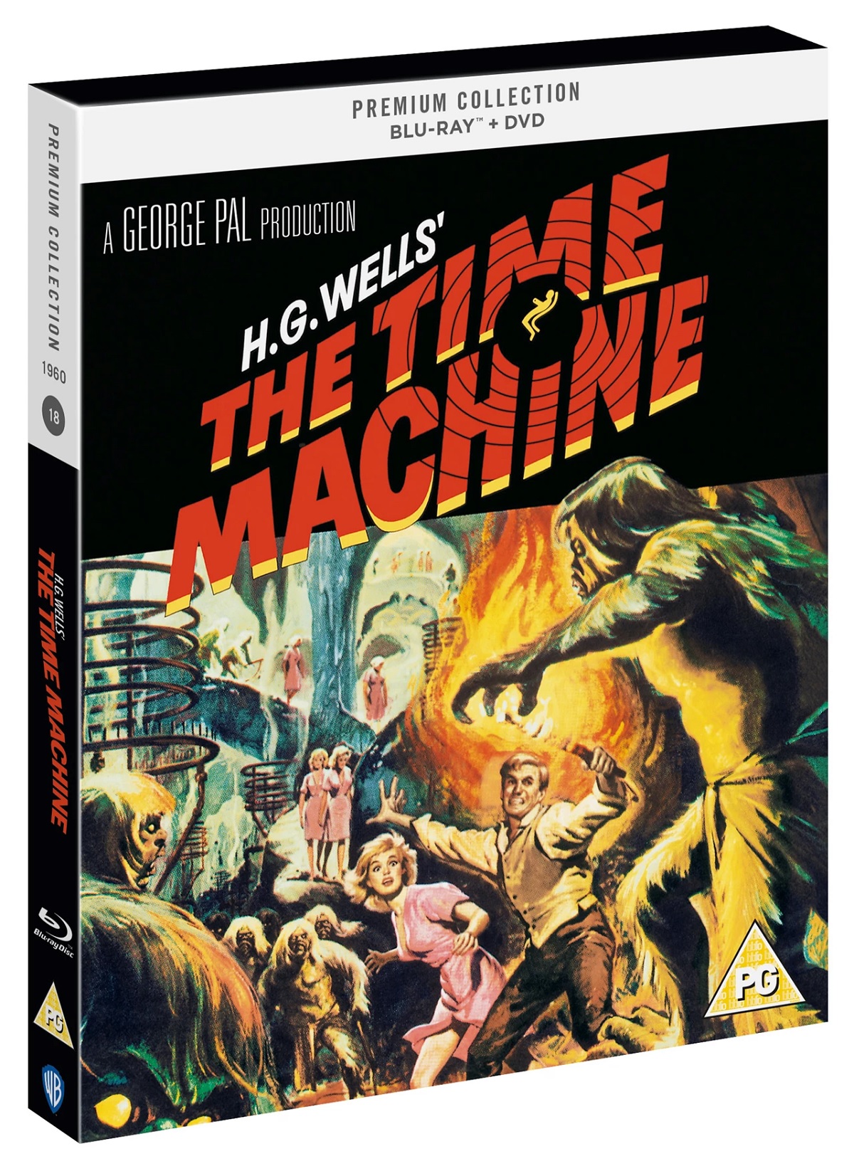 The Time Machine (Premium Collection) (ej svensk text) (Blu-ray + DVD) - 3