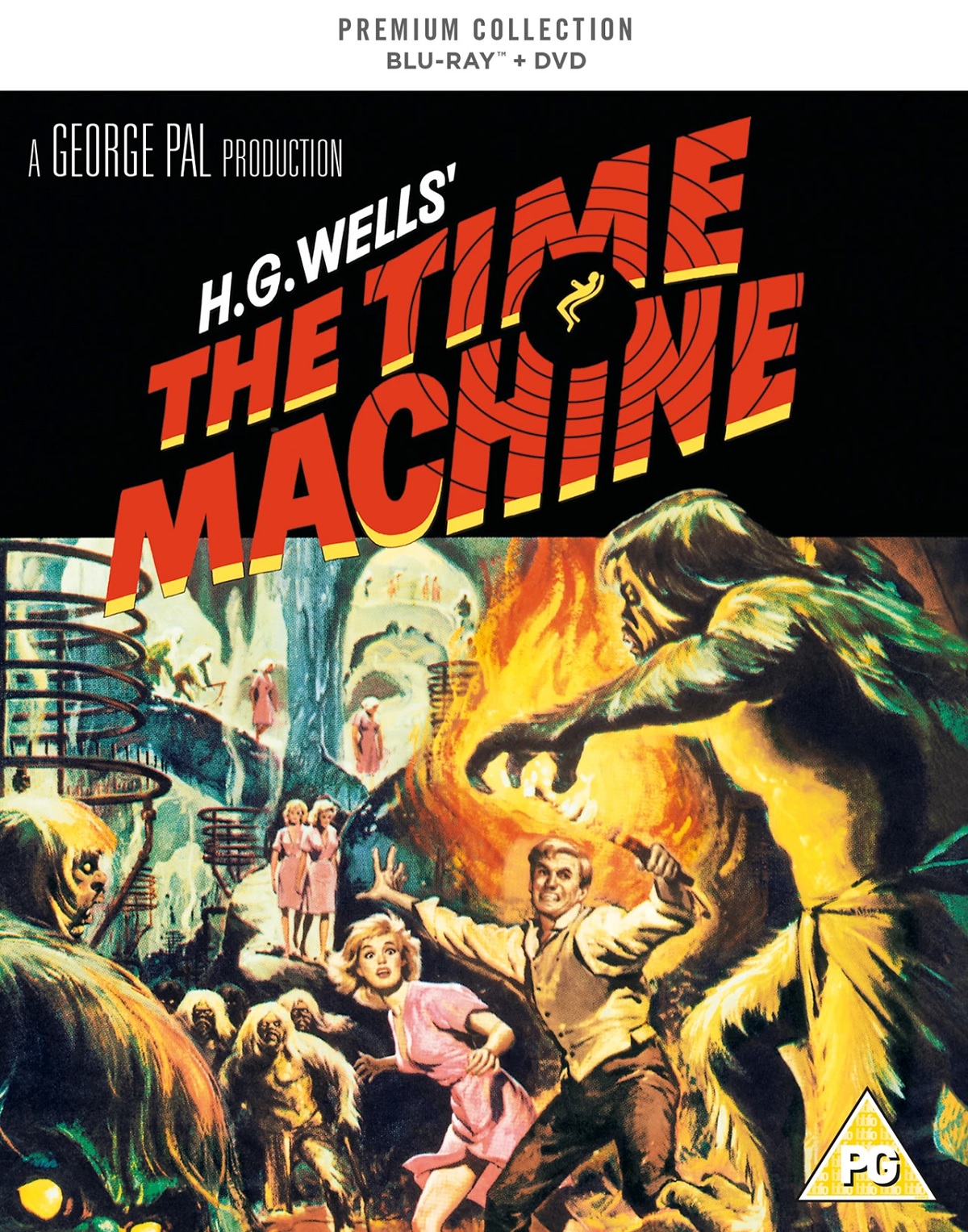 The Time Machine (Premium Collection) (ej svensk text) (Blu-ray + DVD)