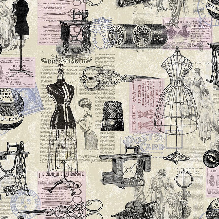 Sewing Collage