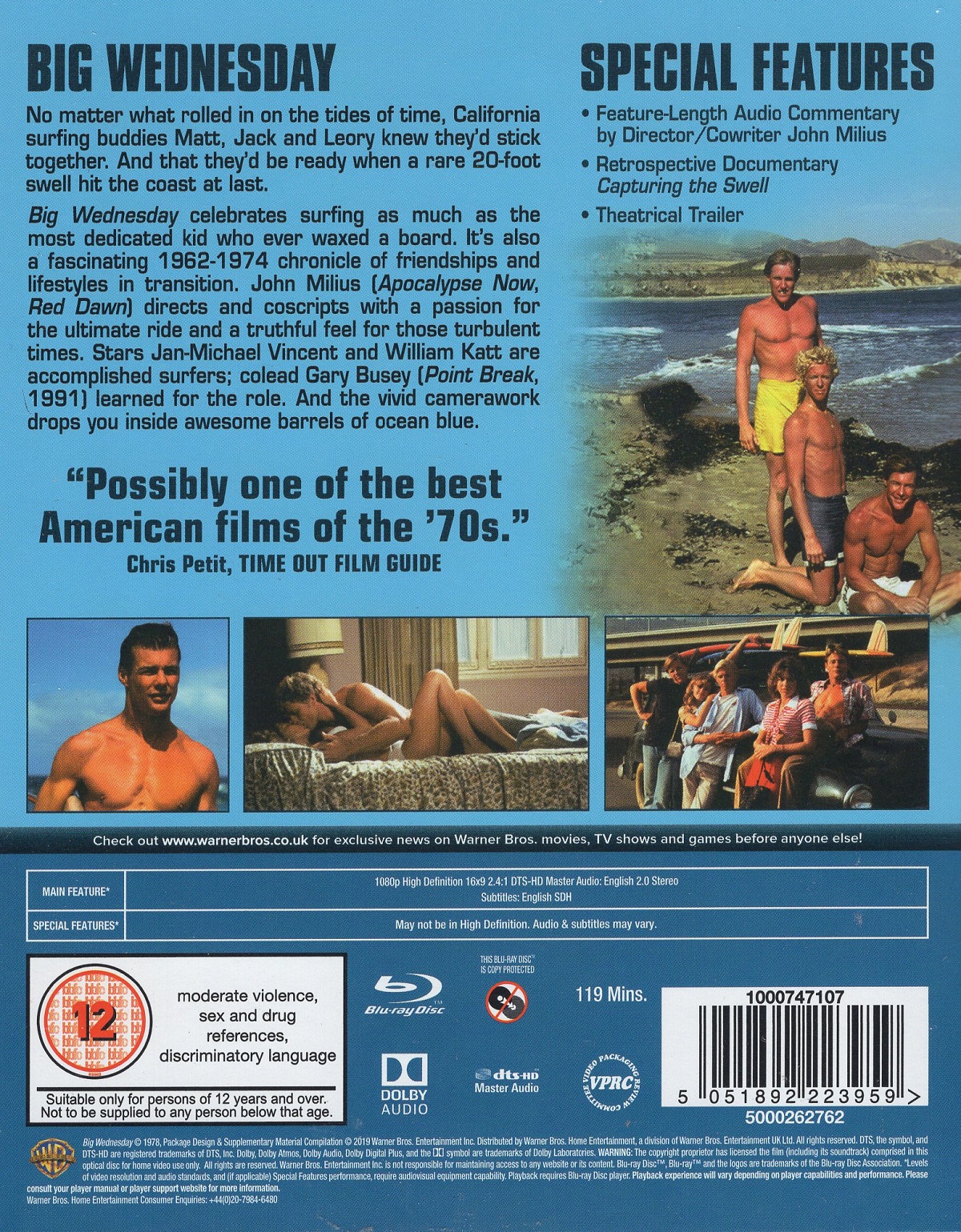 Big Wednesday (Premium Collection) (ej svensk text) (Blu-ray) - 2