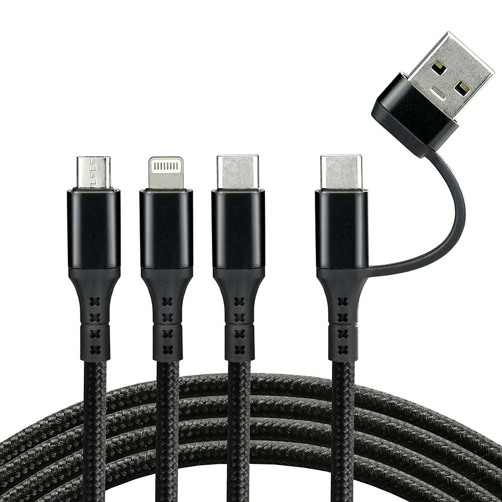 EverActive USB 5in1 Braided Cable (1.2m)