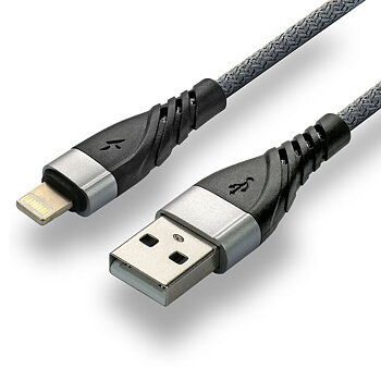 EverActive USB / iPhone Lightning Braided Cable (1m)