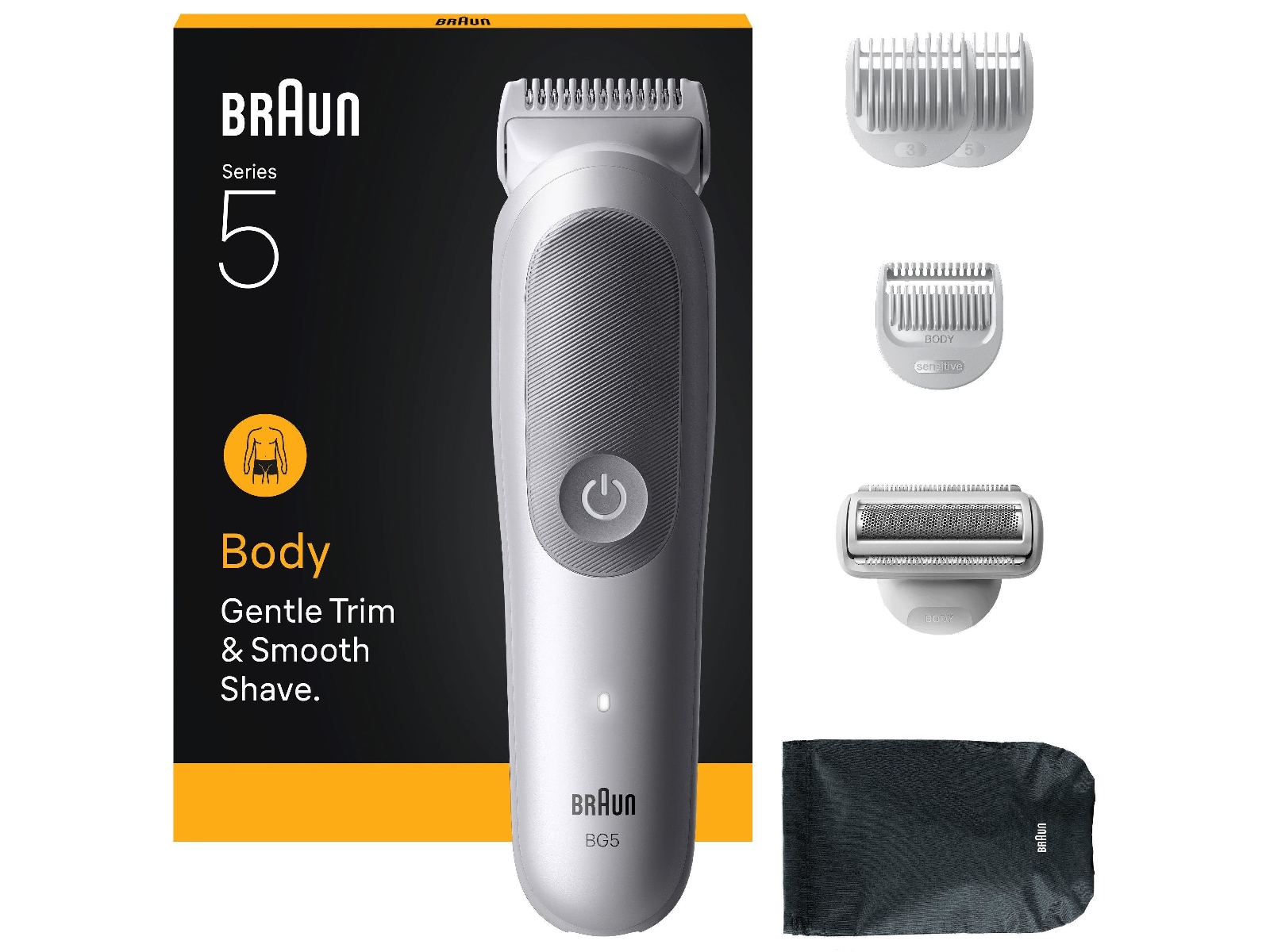 Braun Series 5 kroppstrimmer (grå)