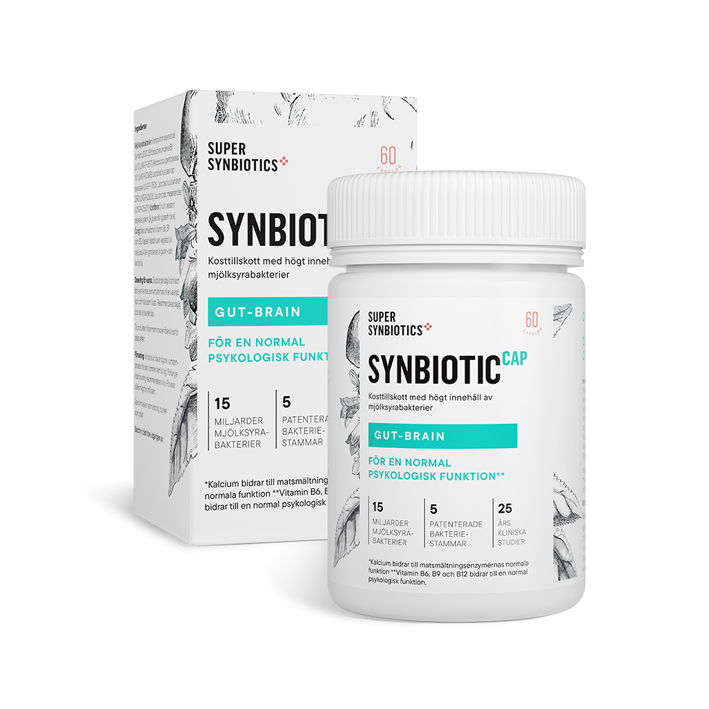 Synbiotic Cap Gut-Brain 60 kap SuperSynbiotics