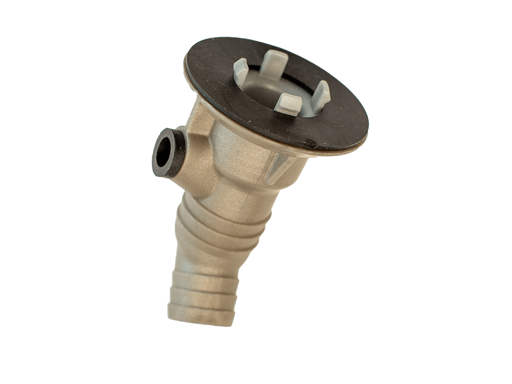Slangadapter til utedel Ø25mm.