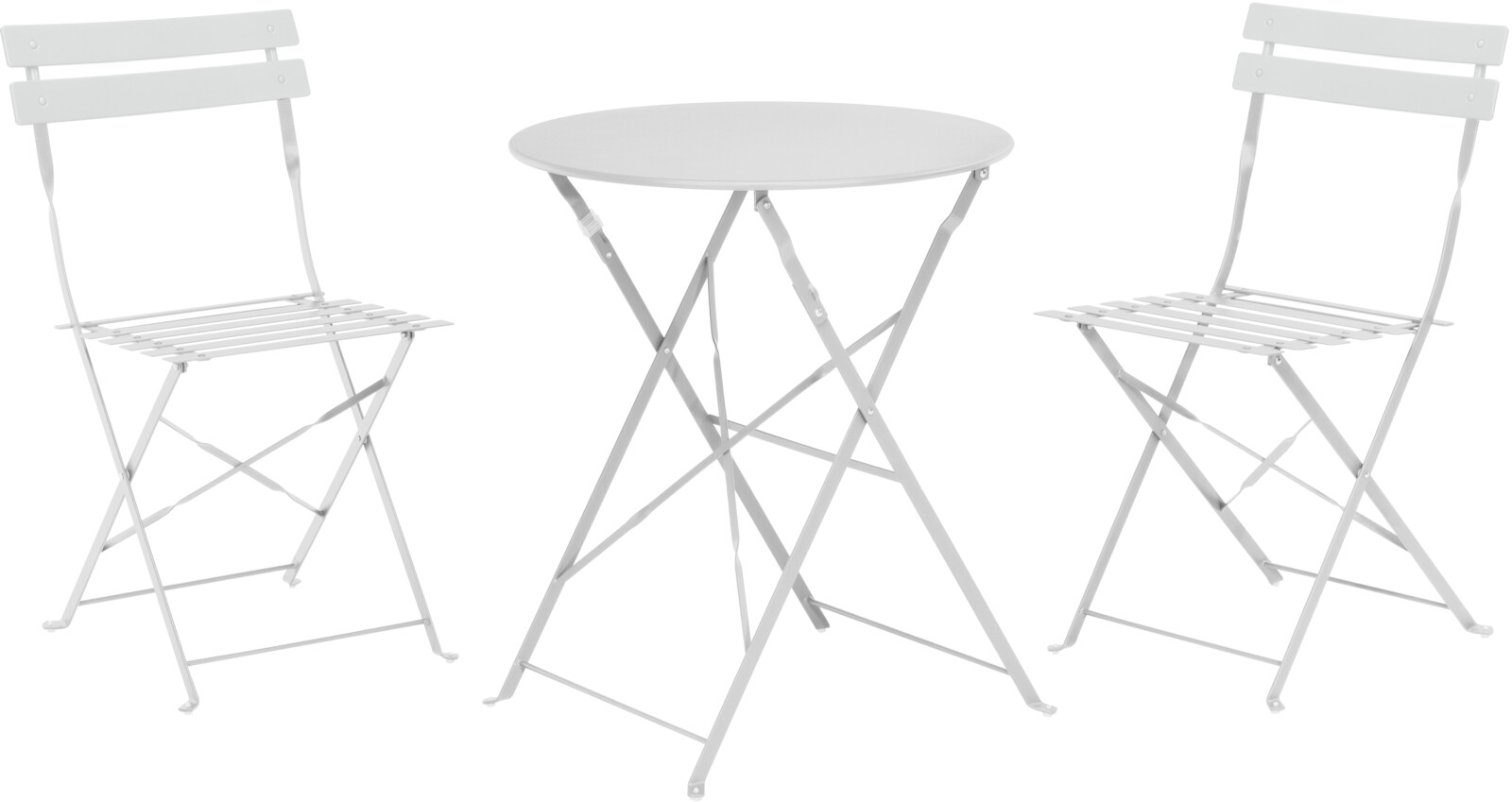 Caféset - bord + 2 stolar