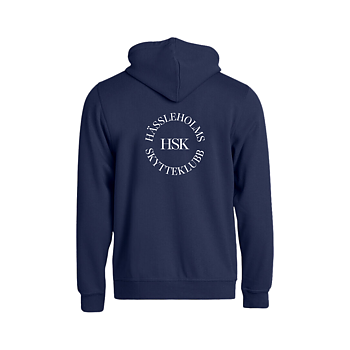 Hoodtröja med dragkedja, unisex.