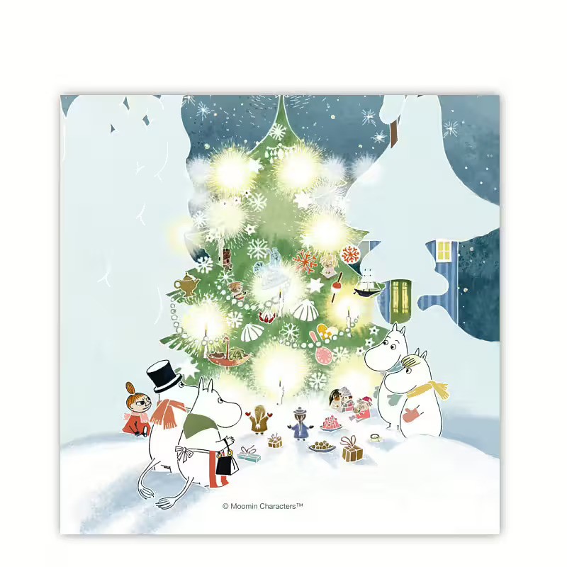 Moomin napkins - Christmas Tree