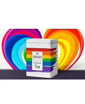 Tea in a tin can - Rainbow, Strawberry