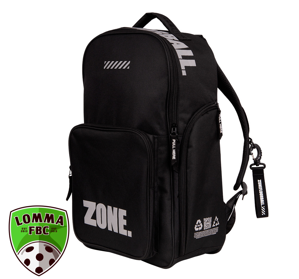 Lomma FBC - Zone Backpack Future black / silver