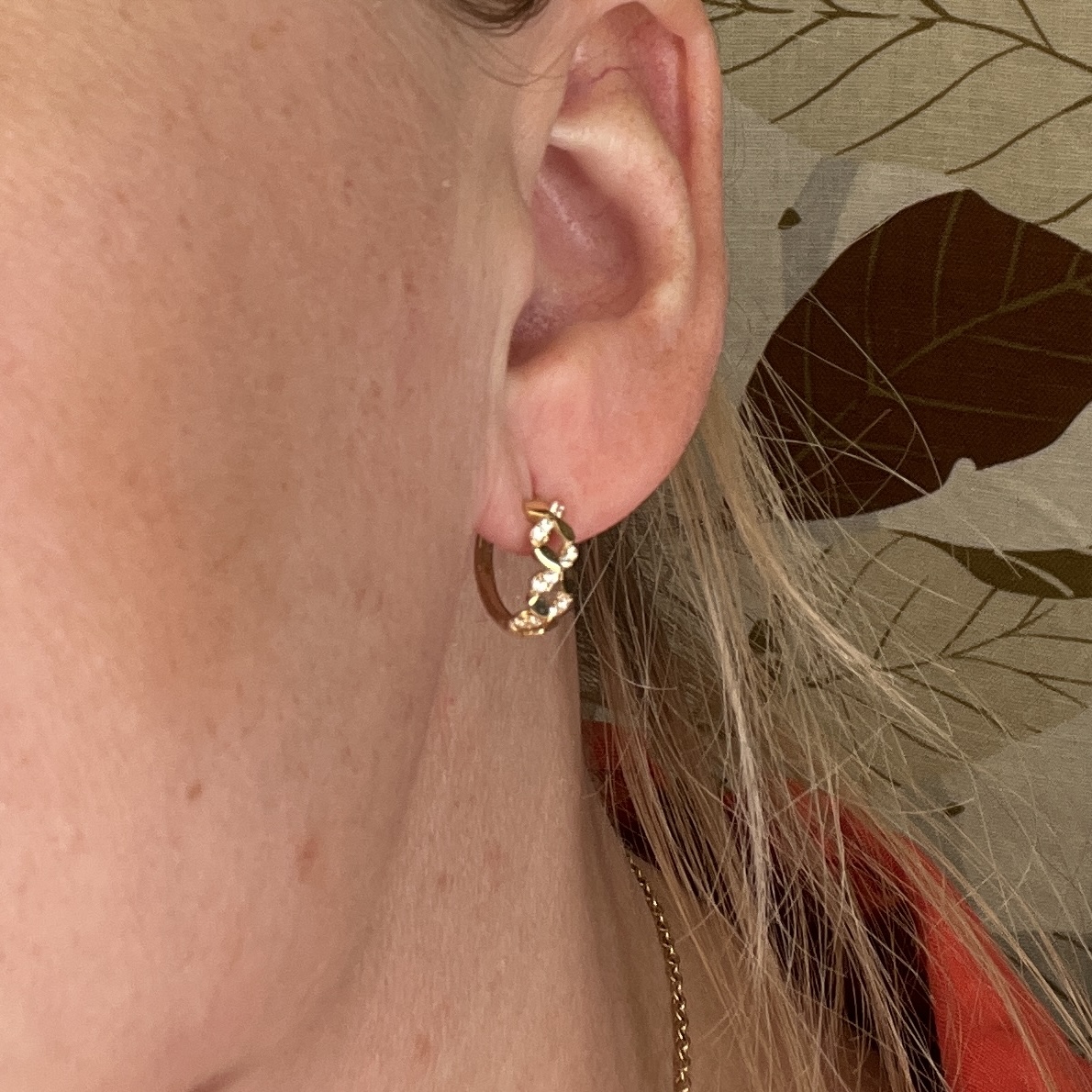 Creol 10mm Blommor med CZ - 2