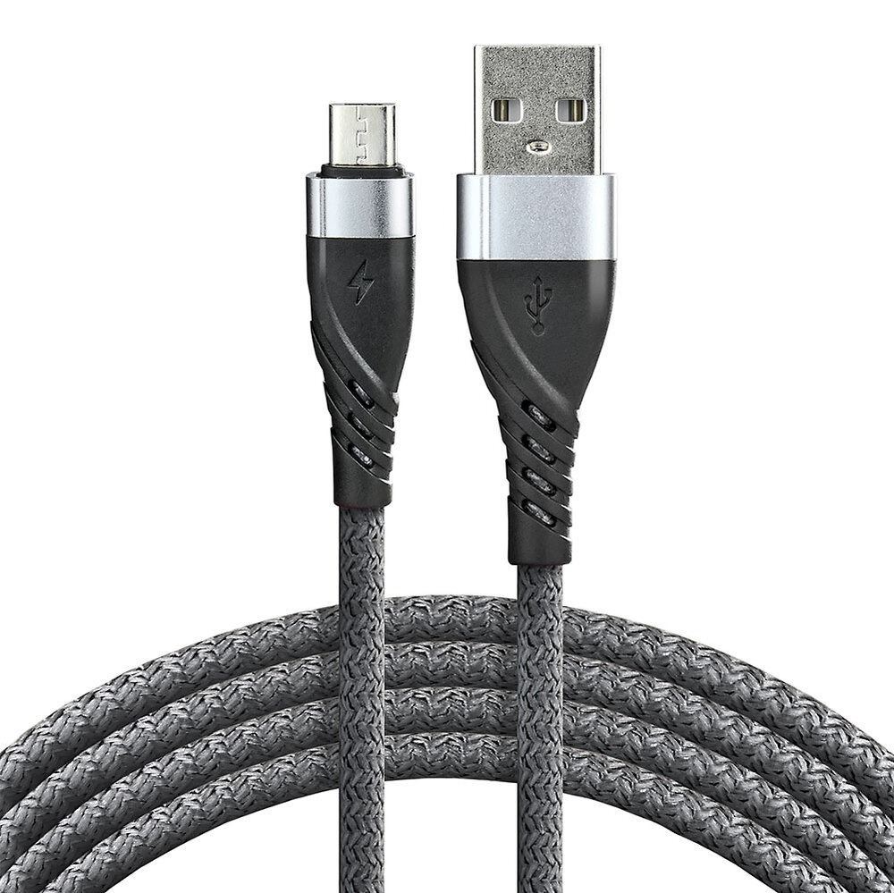 EverActive USB / MICRO USB Braided Cable (2m)