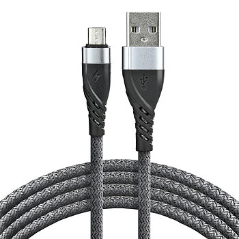 EverActive USB / MICRO USB Braided Cable (2m)