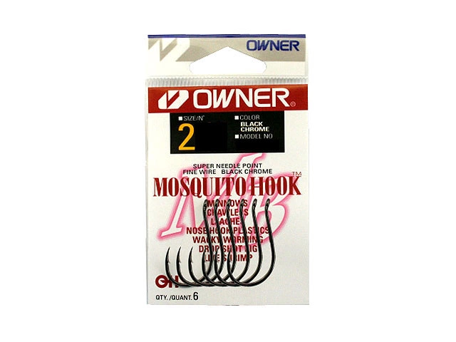 Owner Mosquito hook, Specimen