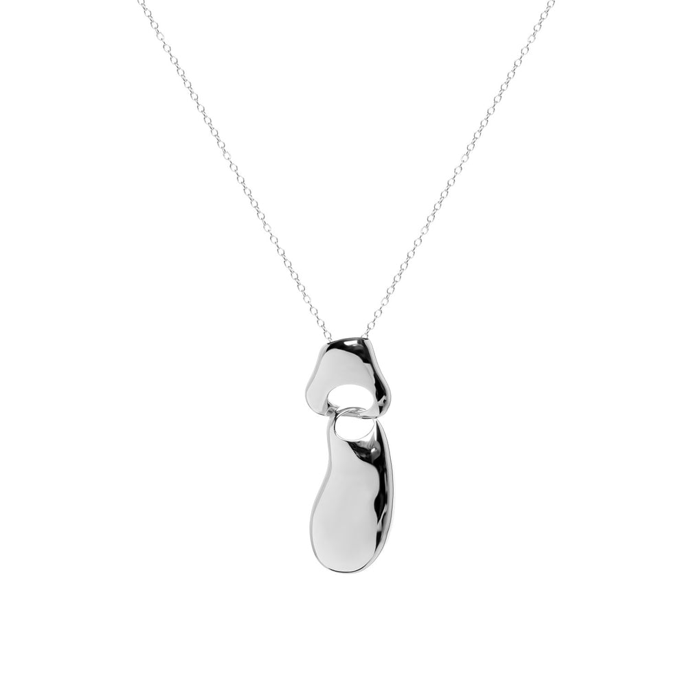 Lineargent Organic halsband silver